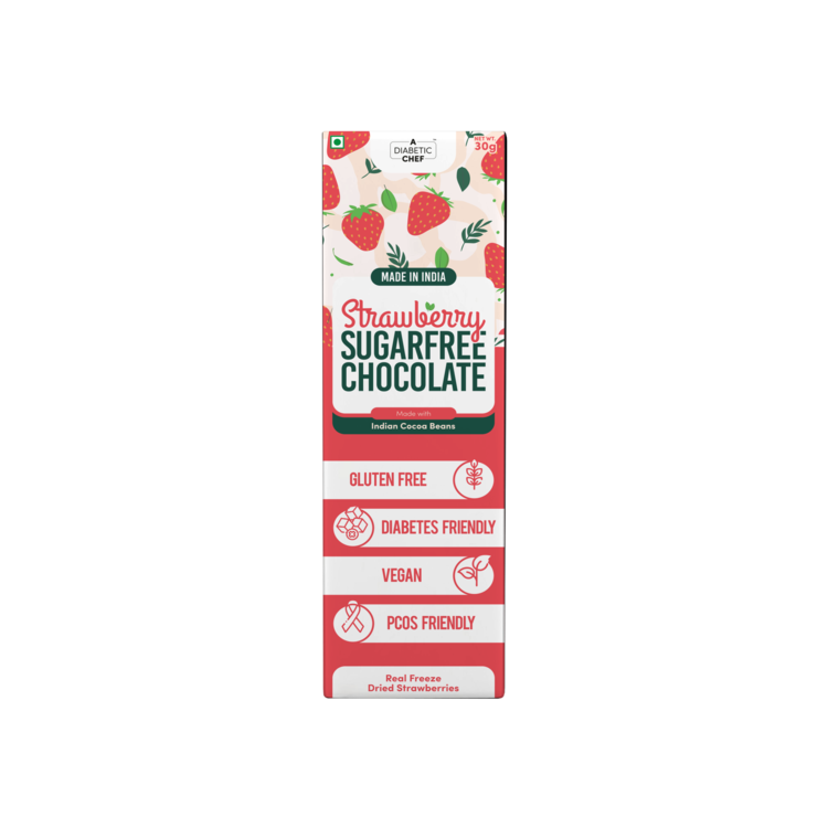 Bubblegum SugarFree Chocolate | A Diabetic Chef | Vegan, 30g