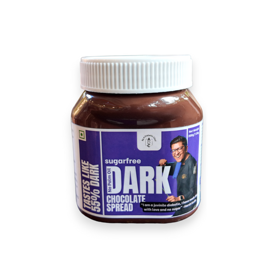 ADC Sugar Free Vegan Dark Chocolate Spread (No Palm Oil, No Sugar) 200g