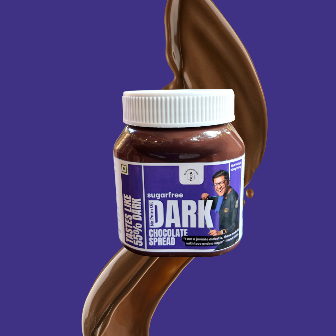 ADC Sugar Free Dark Chocolate Spread (No Palm Oil, No Sugar) 200g [Buy 1 Get 1 Free]