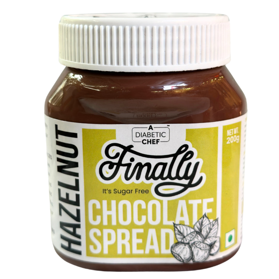 ADC Sugar Free  Hazelnut Chocolate Spread (No Palm Oil, No Sugar) 200g