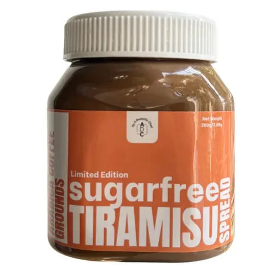 ADC Sugar Free Tiramisu Chocolate Spread (No Palm Oil, No Sugar) 200g