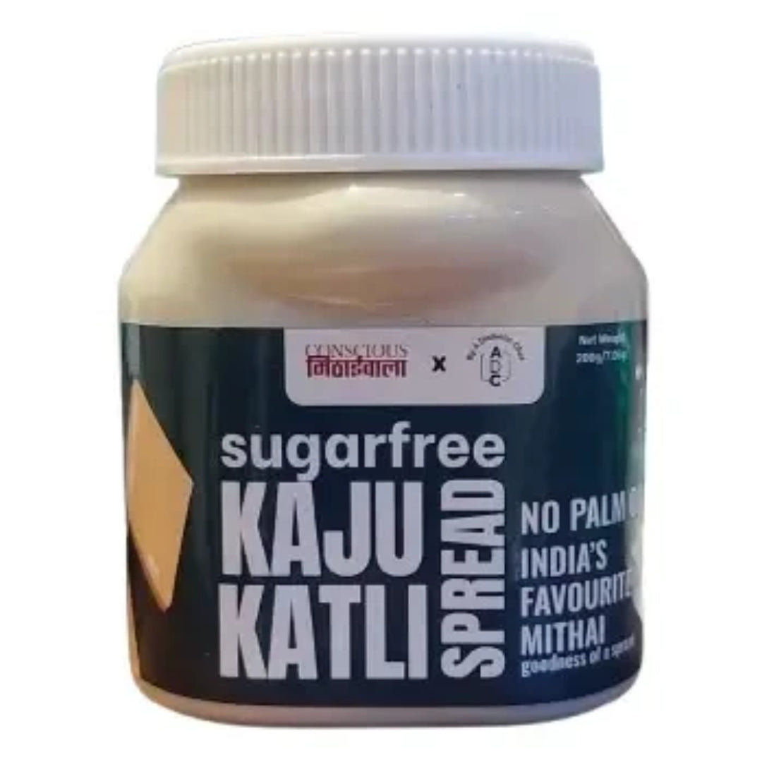 ADC Sugar Free Kaju Katli Spread (No Palm Oil, No Sugar) 200g [New Launch]