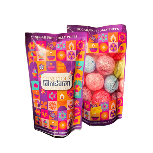 Sugarfree Jolly Puff Candy- Conscious Mitthaiwalla | Sugarfree Candy